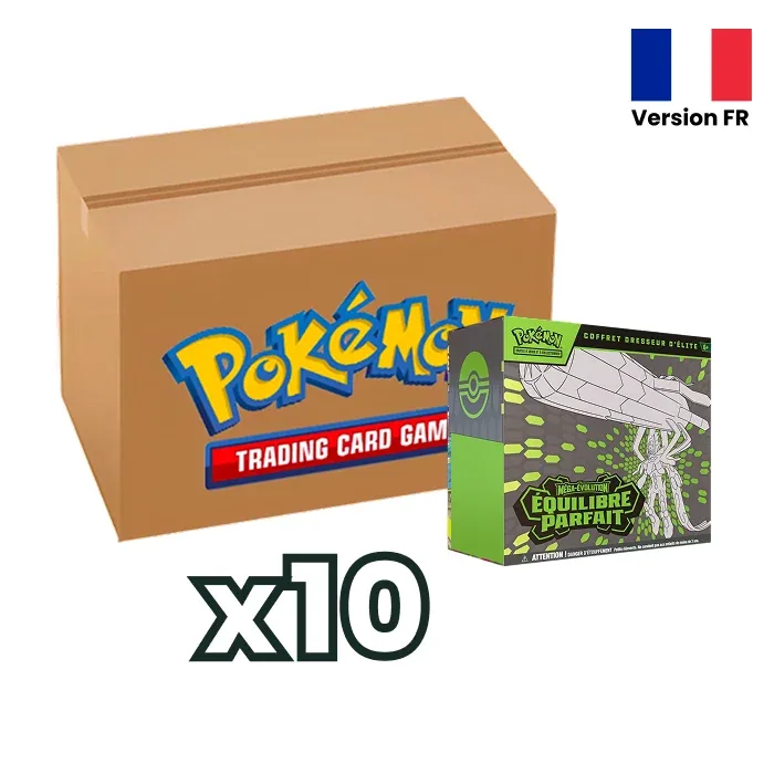 Case de 10 Coffrets Dresseur d'Élite Équilibre Parfait