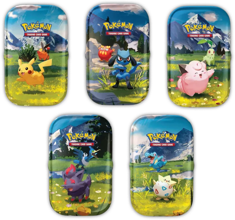Lot de 5 Mini Tins Héros Transcendants