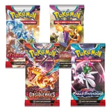 Bundle booster Pokemon : EV01 + EV02 + EVO3 + EV04