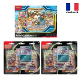 Pack Duo de Tripacks Flammes Fantasmagoriques + Coffret Méga-Kangourex-ex