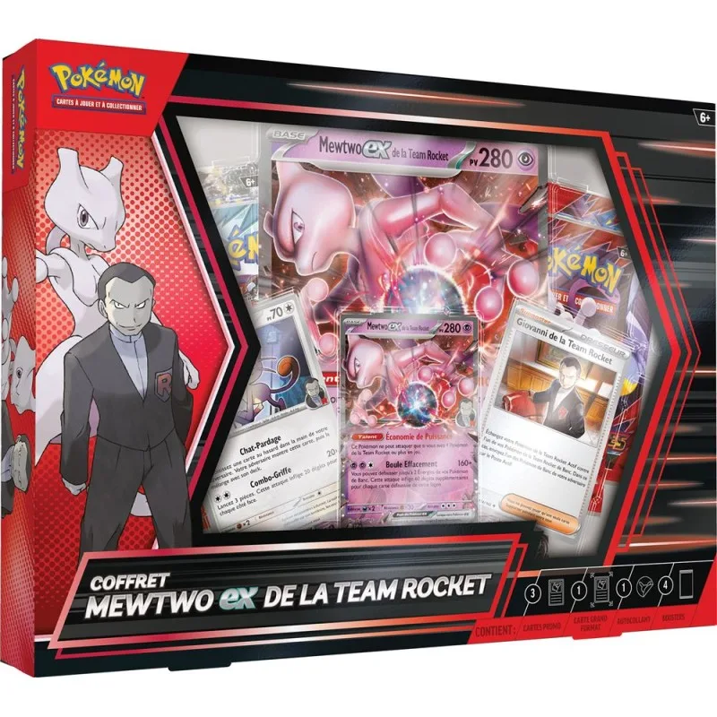 Coffret Collection Mewtwo-ex de la Team Rocket