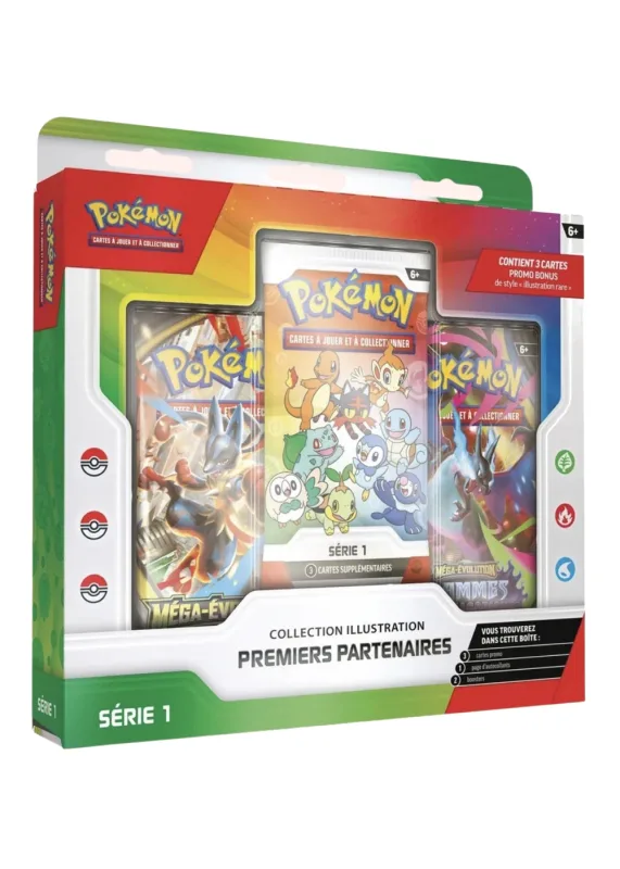 Coffret Collection Illustration Premiers Partenaires Série 1
