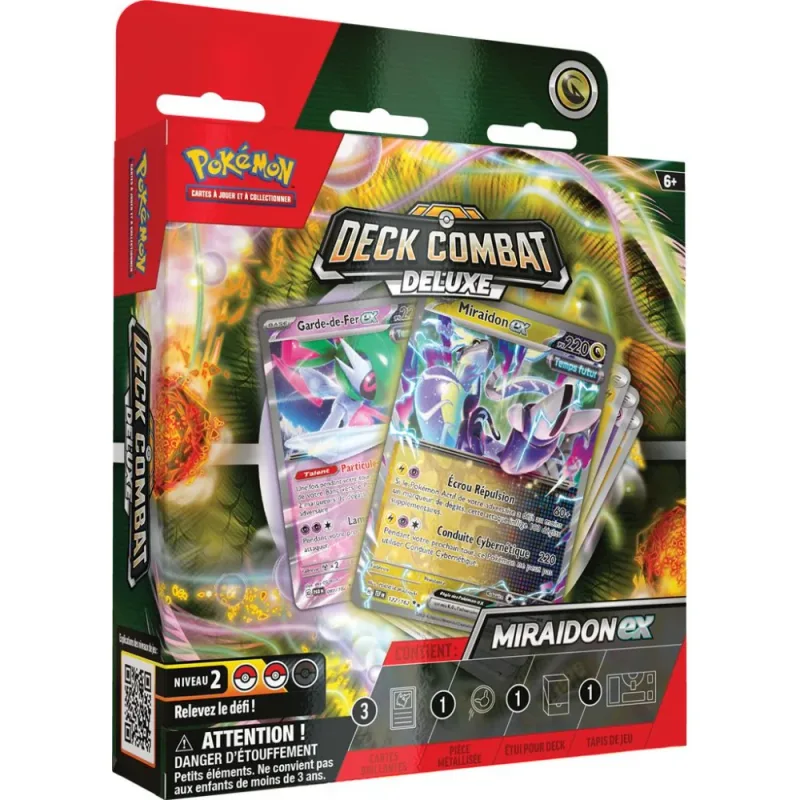 Pokémon – Deck Combat Deluxe – Miraidon Ex – en français