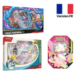 Pack 1 Coffret Méga-Amphinobi + 1 Pokébox Méga-Mélodelfe + 1 Coffret Nymphali 30e Anniversaire