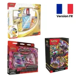 Pack Bundle Nuit Noire + Deck Combat Mewtwo-ex Team Rocket + Coffret Poster 30e Anniversaire