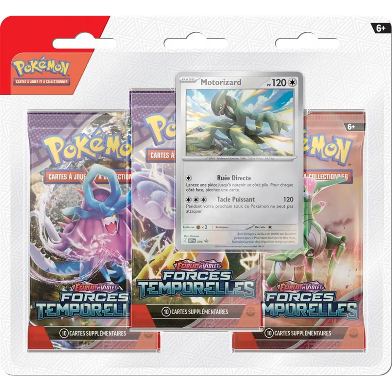 Tripack Forces Temporelles – Motorizard
