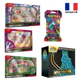 Pack Coffret Dresseur d'Élite Méga-Lucario + Coffret Méga-Latias-ex + Coffret Méga-Lucario-ex + Coffret Méga-Florizarre-ex + Blister (ME02)