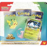 Tripack Collection Autocollant Réajustable 30e Anniversaire – Noadkoko d'Alola